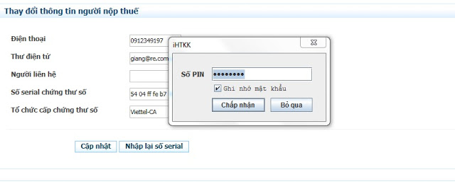 chu ky so khong hop le